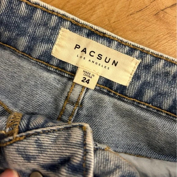 Pacsun denim skirt size 24 - Picture 5 of 6